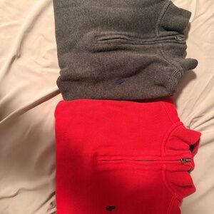 2 Polo Ralph Lauren Boys Quarter Zips